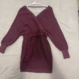 HWA apparel purple/silver dress